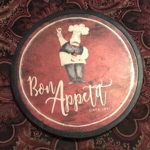 Lazy Susan! Bon Appetit! Rotates nicely!